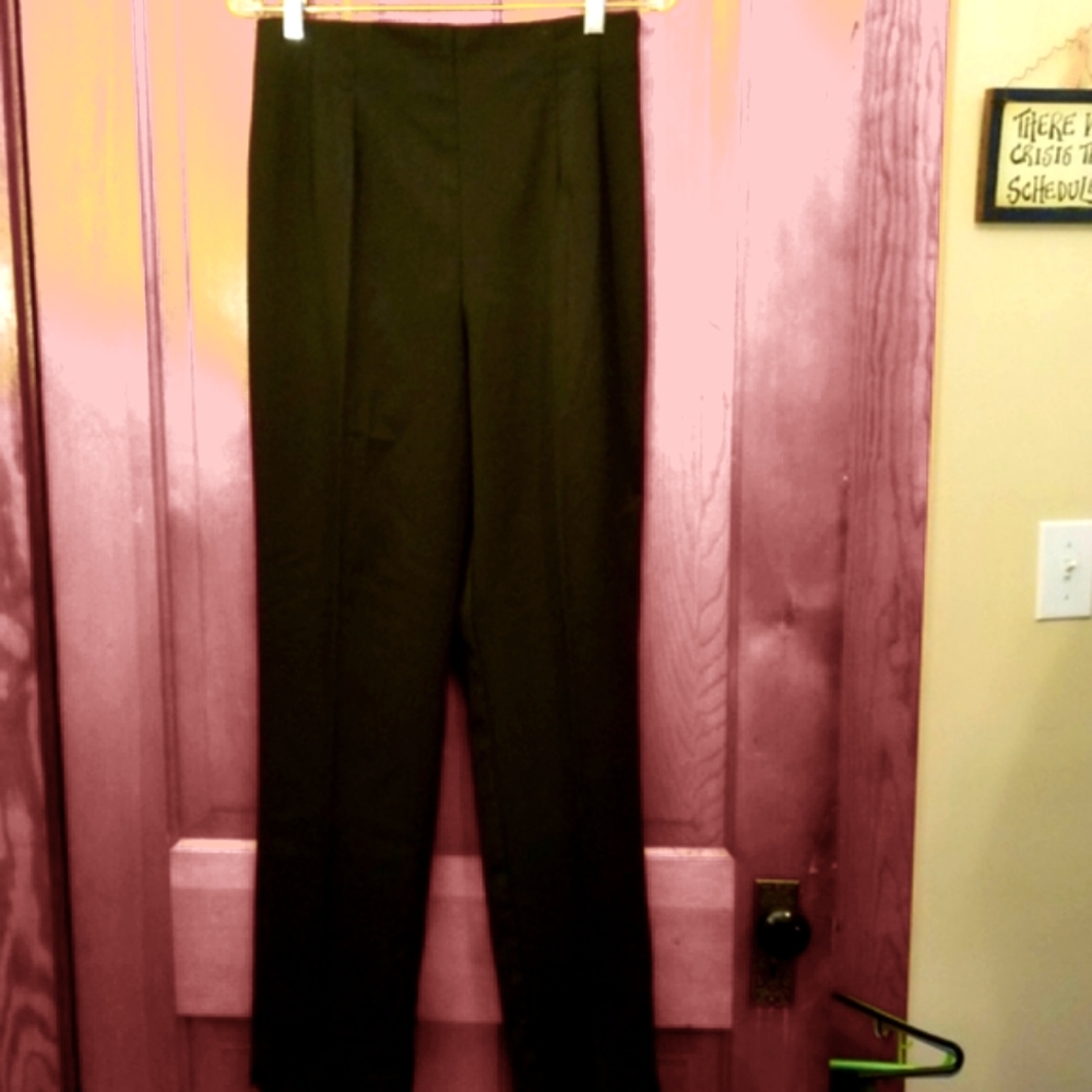 Black Side Zip Dress Slacks